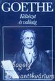 JOHANN WOLFGANG GOETHE: Költészet és valóság